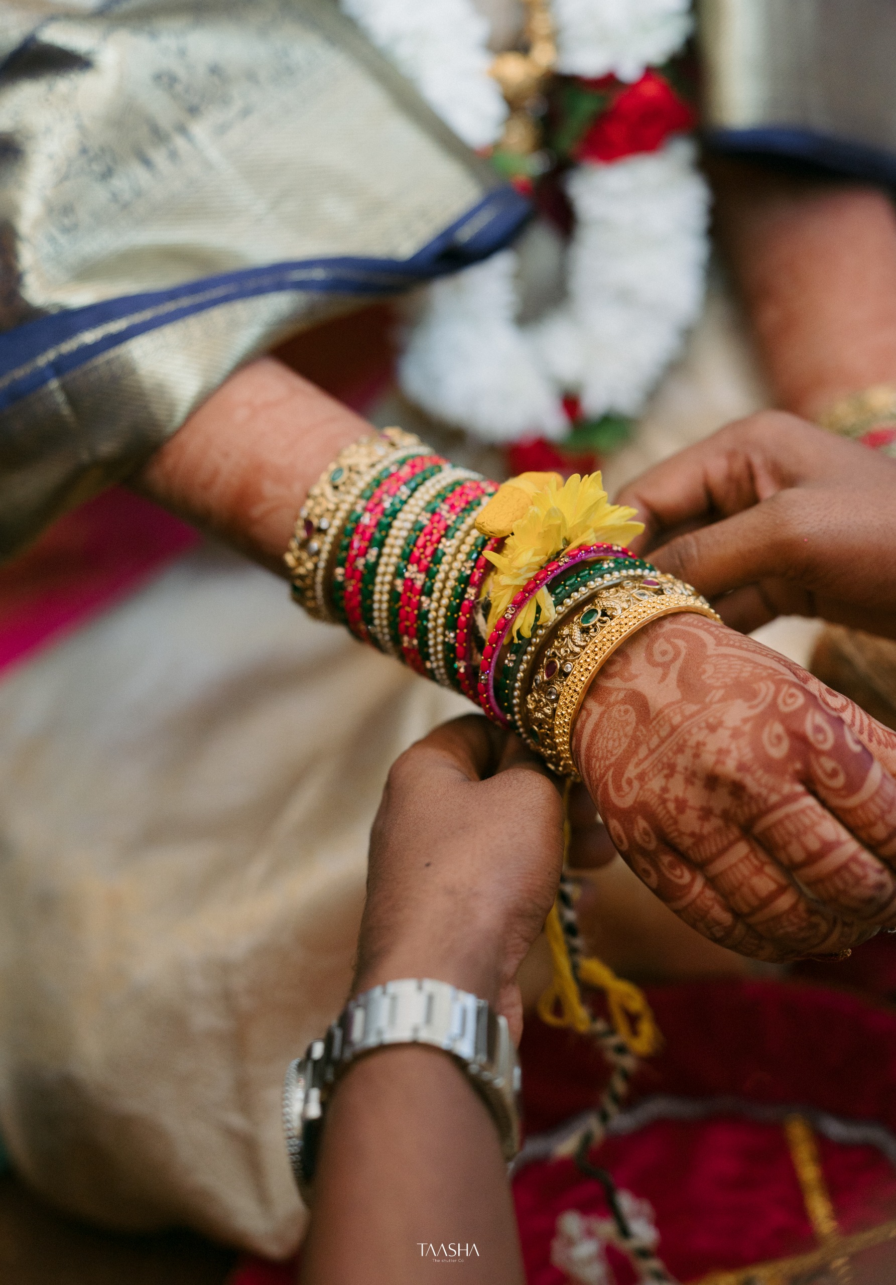 Intimate Indian wedding couple moment curated by Backdrop by Sakshi